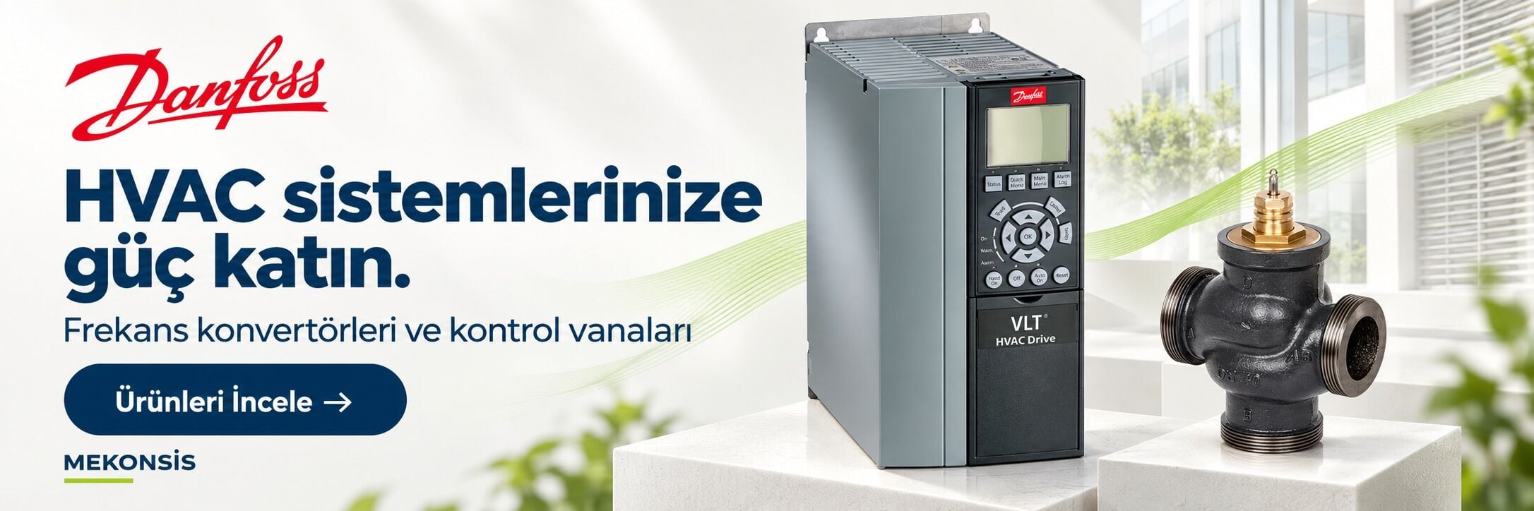 Danfoss Frekans Konvertörleri ve Kontrol Vanaları — Ürünleri İncele