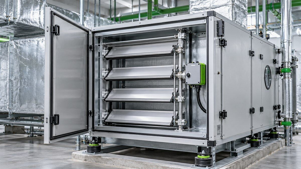 Damper Motorları Nedir? HVAC Sistemlerindeki Önemi