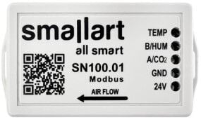 SN100.01.BX1 - Smallart Kanal/Mahal Tipi Sıcaklık ve Nem Sensörü