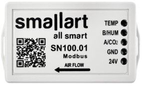 SN100.01.BX1 - Smallart Kanal/Mahal Tipi Sıcaklık ve Nem Sensörü