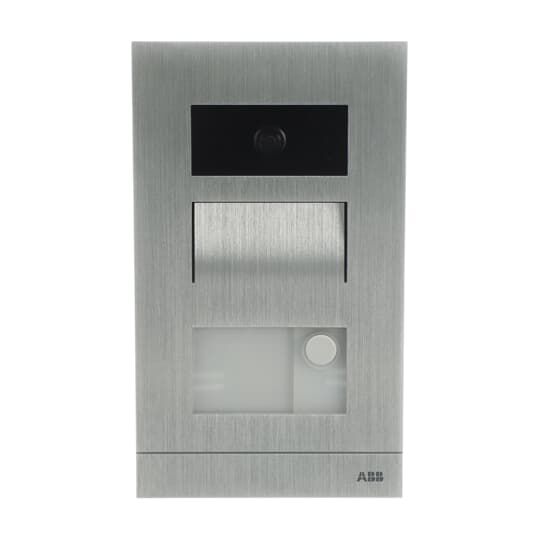 ABB H81364P1-A Mini Video Dış Ünite, 1 buton, Sıva altı, Alüminyum