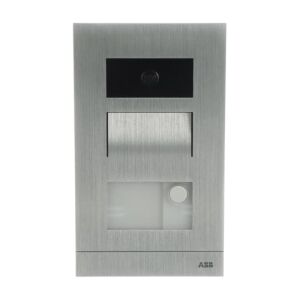 ABB H81364P1-A Mini Video Dış Ünite, 1 buton, Sıva altı, Alüminyum