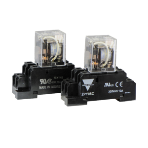 Greystone RPYA002A24L 10 amp genel amaçlı röle DPDT 24 Vac ile LED
