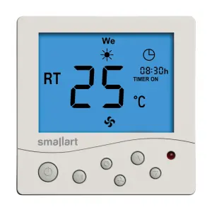 SM2008FFN-T4ERL - Smallart Dijital Fan Coil Termostatı