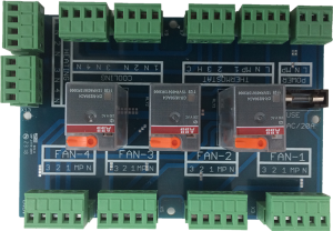 Fan-Coil Çoklama Kartı 4 Röleli