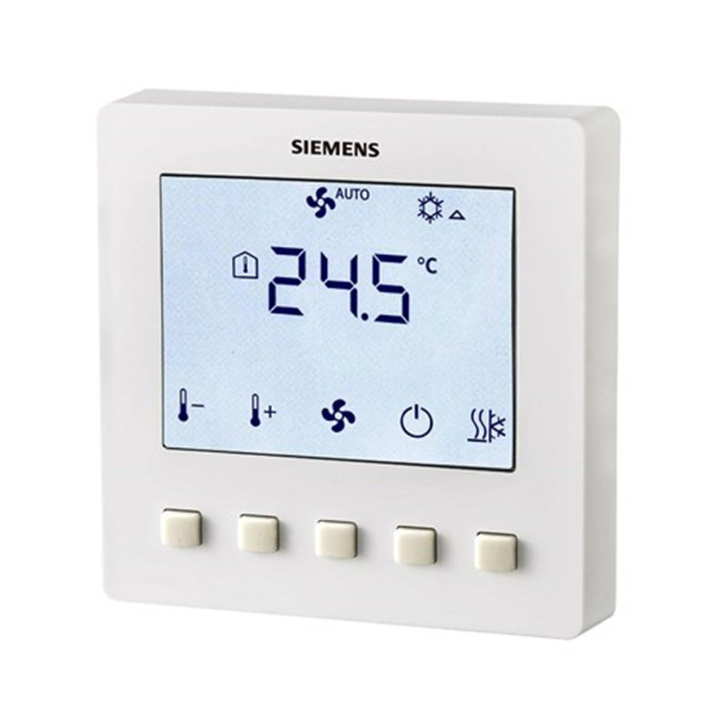 RDF530 Siemens Dijital 2 ve 4 Borulu Fancoil Termostatı 230V