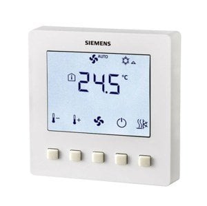 RDF530 Siemens Dijital 2 ve 4 Borulu Fancoil Termostatı 230V
