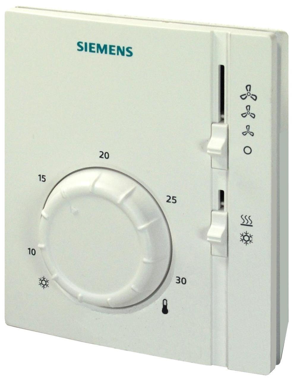 FCU Oda Termostatı, 3 Hız Fan Kontrol, 4 Borulu, Isıtma/Soğutma, 230V AC RAB31