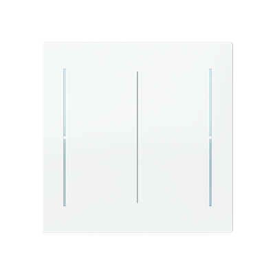 ABB LFW/A.2.70.1 Trevion® KNX Anahtar 2 fold Kapak İkonsuz, 70 x 70 mm