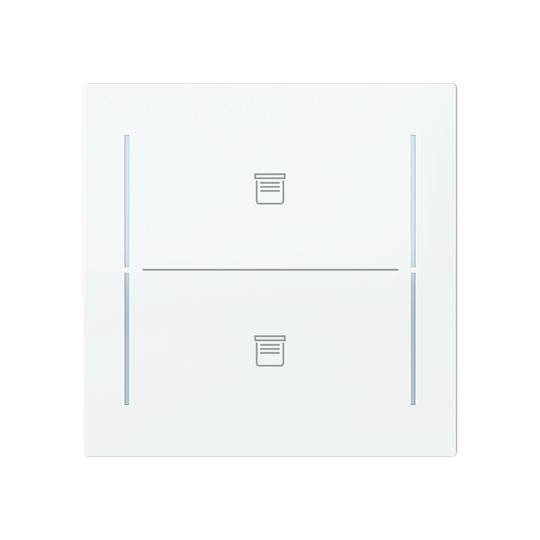 ABB LFJT/A.2.70.1 Trevion® KNX Anahtar 2 fold Kapak Perde/Panjur İkonlu, 70 x 70 mm