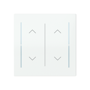 ABB LFAW/A.2.70.1 Trevion® KNX Anahtar 2 fold Kapak Yukarı/Aşağı İkonlu, 70 x 70 mm