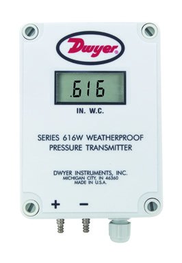 Düşük Hava Fark Basınç Transmitteri, Aralık 0-60pA , 616WL-2-LCD