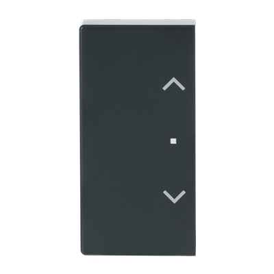 ABB SRB-2 2 gang KNX Push Button Coupler Anahtar Kapak, Sol/Sağ, Perde/Panjur İkonlu