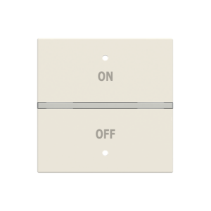 ABB N2221.5 KNX Anahtar Kapak 2M On/Off İkonlu (Sadece RB/U 1.1 ile uyumlu)