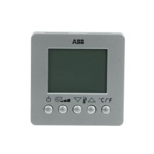 ABB 6138/11 KNX Fan Coil Oda Termostatı - LCD Alüminyum Gümüş