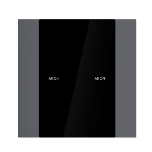 ABB YUB/U1.0.1 1/2 fold KNX Anahtar Gümüş