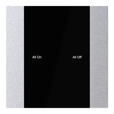 ABB YUB/U1.0.1 1/2 fold KNX Anahtar Paslanmaz Çelik