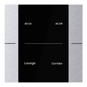 ABB YUB/U2.0.1 2/4 fold KNX Anahtar Paslanmaz Çelik