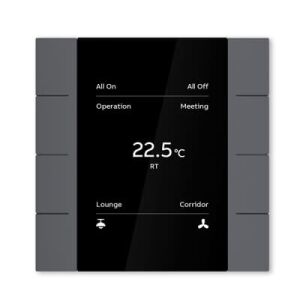 ABB YUB/U4.0.1 4/8 fold KNX Anahtar Gümüş