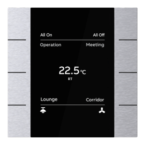 ABB YUB/U4.0.1 4/8 fold KNX Anahtar Paslanmaz Çelik