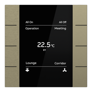 ABB YUB/U4.0.1 4/8 fold KNX Anahtar Antik Altın