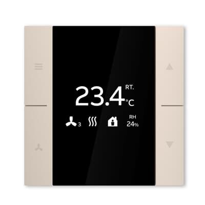 ABB YUBR/U0.0.1 KNX Termostat Şampanya Altın