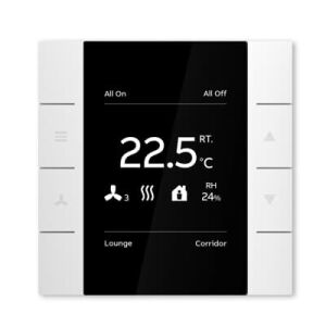 ABB YUBR/U4.0.1 2/4 fold Termostatlı KNX Anahtar Beyaz