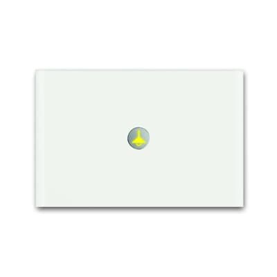 ABB 6340 Busch-priOn® 1/2 fold KNX Anahtar Beyaz Cam