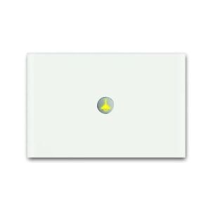 ABB 6340 Busch-priOn® 1/2 fold KNX Anahtar Beyaz Cam