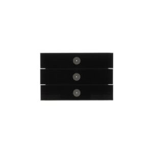 ABB 6342 Busch-priOn® 3/6 fold KNX Anahtar Siyah Cam