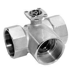 PN16, Üç Yollu Dişli DN25 kvs10 Vana Gövdesi R3025-10-S2