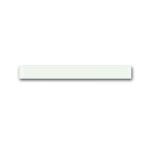 ABB 6352 Busch-priOn® Alt Sonlandırma Çıtası Sıcaklık Sensörlü Beyaz Cam