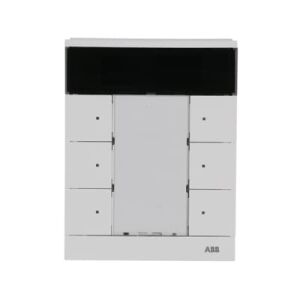 ABB SBC/U6.0.1 Tenton® 3/6 fold KNX Master/Controller CO2 ve Nem Sensörlü Termostat Stüdyo Beyazı