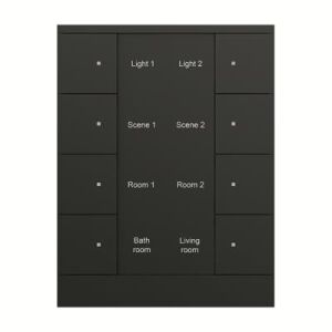 ABB SB/U8.0.1 Tenton® 4/8 fold KNX Anahtar Mat Siyah