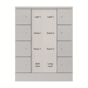 ABB SB/U8.0.1 Tenton® 4/8 fold KNX Anahtar Alüminyum Gümüş