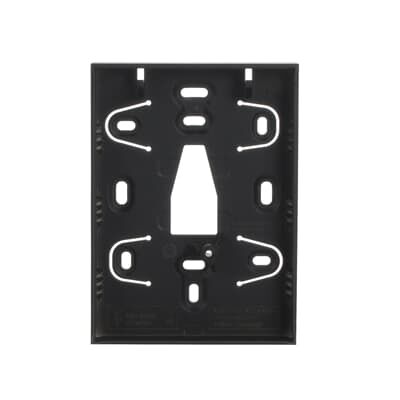 ABB SAS/A.0.1 Tenton® 3/6 fold KNX RTC, 4/8 fold KNX Anahtar Sıva Üstü Montaj Aparatı Mat Siyah