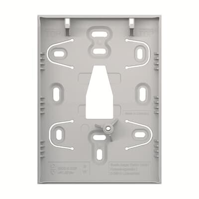 ABB SAS/A.0.1 Tenton® 3/6 fold KNX RTC, 4/8 fold KNX Anahtar Sıva Üstü Montaj Aparatı Alüminyum Gümüş