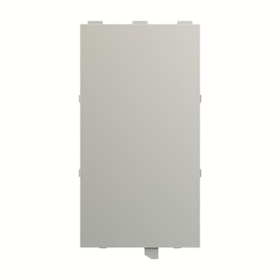 ABB SLB/A.0.1 Tenton® 5/10 fold KNX RTC Etiket Kapağı Alüminyum Gümüş