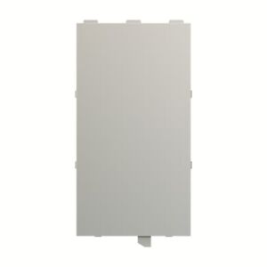 ABB SLB/A.0.1 Tenton® 5/10 fold KNX RTC Etiket Kapağı Alüminyum Gümüş