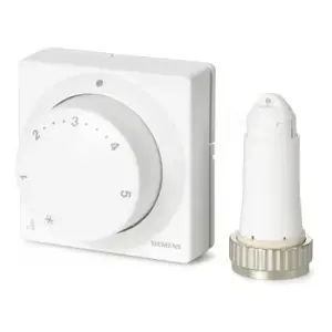 Siemens RTN81 Uzaktan Kumandalı Termostatik Radyatör Vana Başlığı