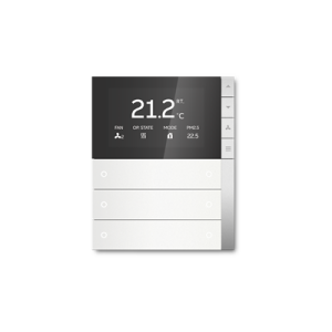 ABB PEONIA PEBR/U3.0.1 3/6 Termostatlı KNX Anahtar Mat Beyaz
