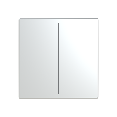 ABB LFW/A.2.63.1 Trevion® KNX Anahtar 2 fold Kapak İkonsuz Paslanmaz Çelik