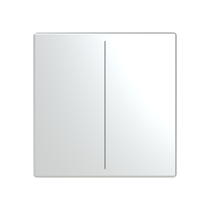 ABB LFW/A.2.63.1 Trevion® KNX Anahtar 2 fold Kapak İkonsuz Paslanmaz Çelik