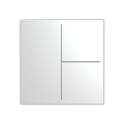 ABB LFW/A.3.63.1 Trevion® KNX Anahtar 3 fold Kapak İkonsuz Paslanmaz Çelik