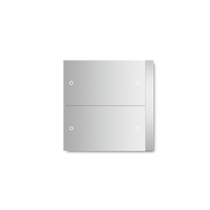 ABB PEONIA PEB/U2.0.1 2/4 KNX Anahtar Mat Gümüş