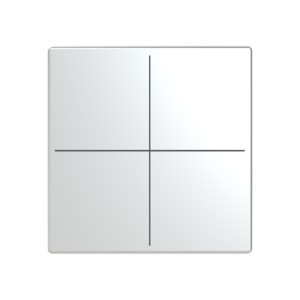 ABB LFW/A.4.63.1 Trevion® KNX Anahtar 4 fold Kapak İkonsuz Paslanmaz Çelik