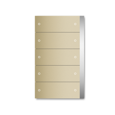 ABB PEONIA PEB/U5.0.1 5/10 KNX Anahtar Mat Şampanya Altın