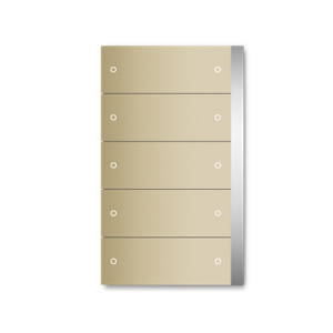 ABB PEONIA PEB/U5.0.1 5/10 KNX Anahtar Mat Şampanya Altın