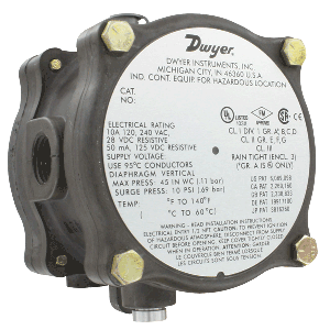 Doğalgaz Uygulamalarına Uyumlu ExProof Fark Basınç Anahtarı-1950G-1-B-24-NA