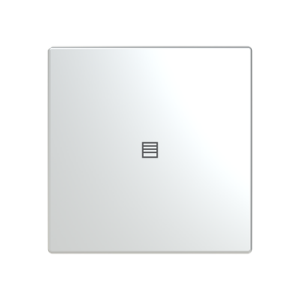 ABB LFJT/A.1.63.1 Trevion® KNX Anahtar 1 fold Kapak Perde/Panjur İkonlu Paslanmaz Çelik